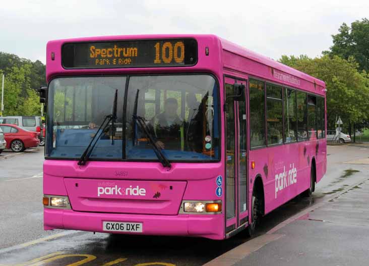 Stagecoach Hampshire Bus Dennis Dart SLF Plaxton Pointer 2 34857 Guildford Park & Ride
